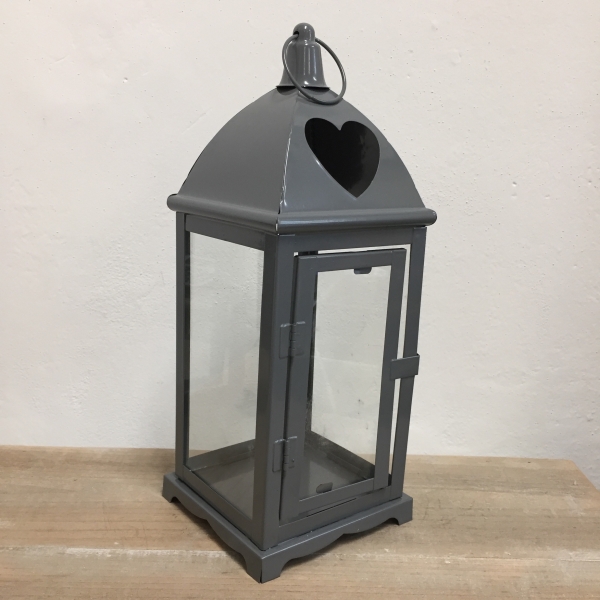 Lampáš závesná 12x12x35 cm kov