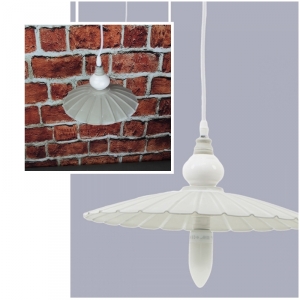 Luster plochá kvetina priemer 33cm