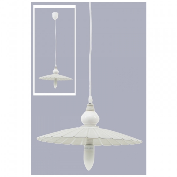 Luster plochá kvetina priemer 33cm