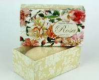 Luxusné talianske mydlo s vôňou ruže 300g