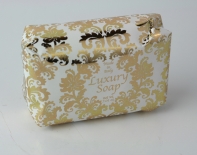 Luxusné talianske mydlo zlatý ornament 200g