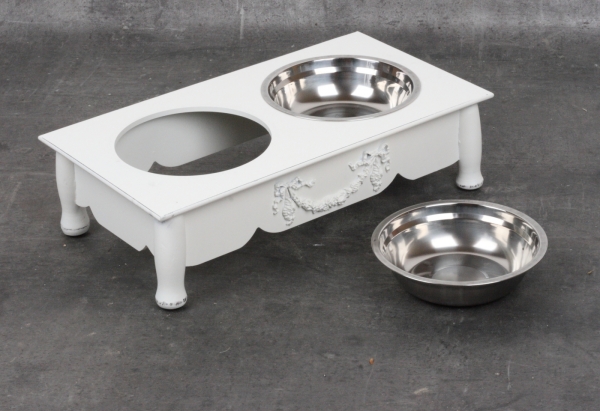 Luxusná miska pre psa 2 misky 41,5x11,5x23cm