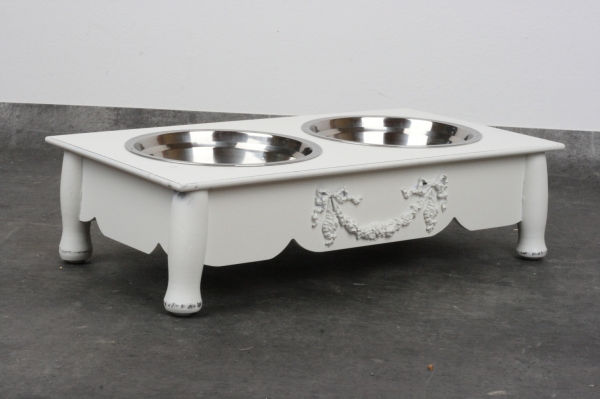 Luxusná miska pre psa 2 misky 41,5x11,5x23cm