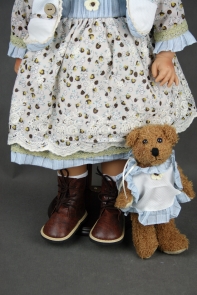 Luxusná bábika Hannah 70cm - vinyl