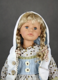 Luxusná bábika Hannah 70cm - vinyl