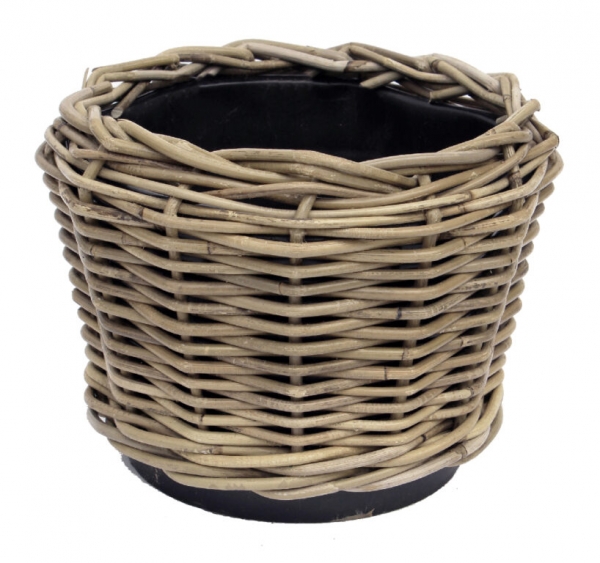 Luxusný prútený kvetináč malý