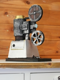 Luxusné retro pokladnička premietačka 23x17 cm