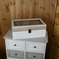 Luxusná šperkovnice drevená 43x25x18cm