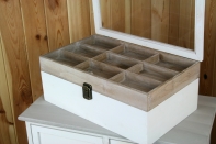 Luxusná šperkovnice drevená 43x25x18cm