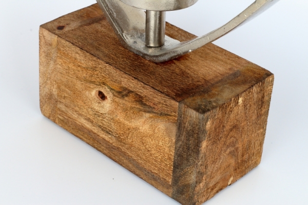 Luxusný svietnik srdce 41cm