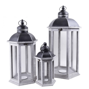 Malý lampáš 18x18x36cm