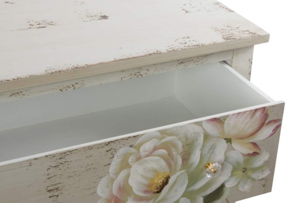 Maľovaná komoda 3 šuplíky 90x40x83cm