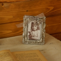 Malý fotorámik strieborný 10x12cm