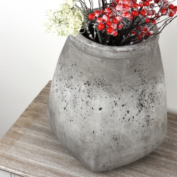 Masívne kameninová váza 36cm