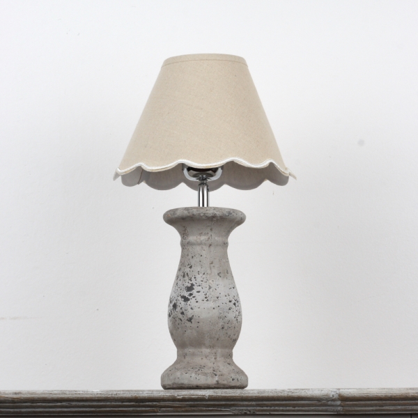 Masívny kameninový podstavec lampy 33cm