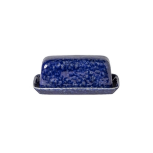 Maslienka ABBEY modrá 19 x 10 x 8 cm keramická