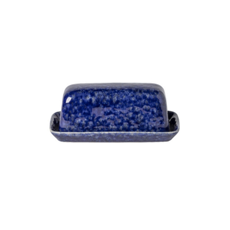 Maslienka ABBEY modrá 19 x 10 x 8 cm keramická