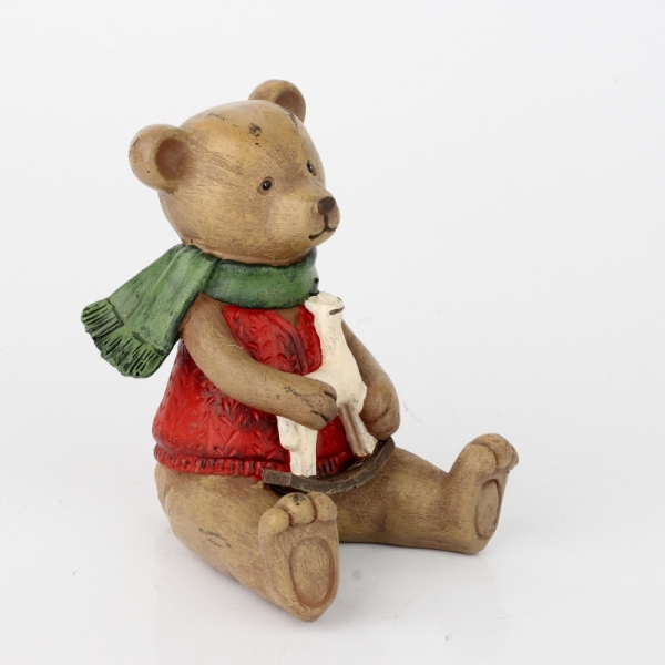 Medvedík s koníkom 11cm