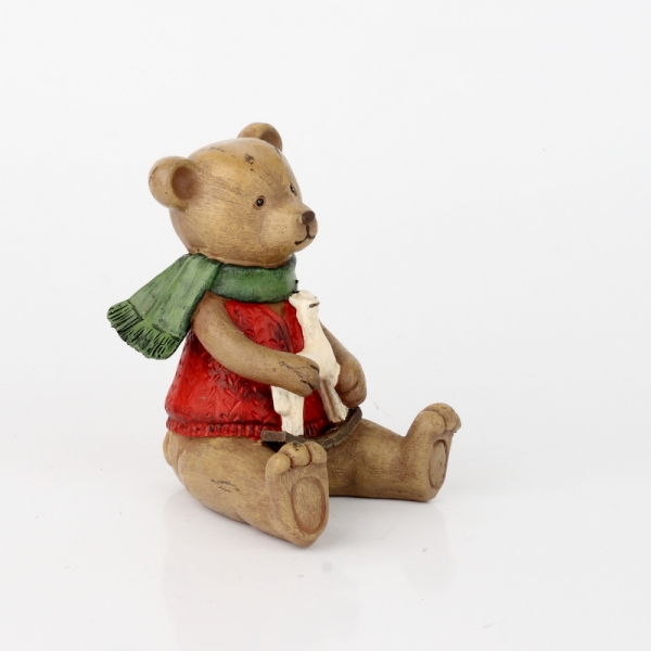 Medvedík s koníkom 11cm