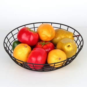 Misa na ovocie TALSI čierna, priemer 30cm