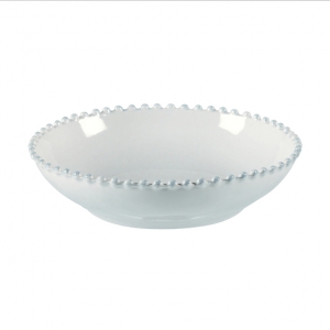 Misa na šalát Pearl biela 23cm