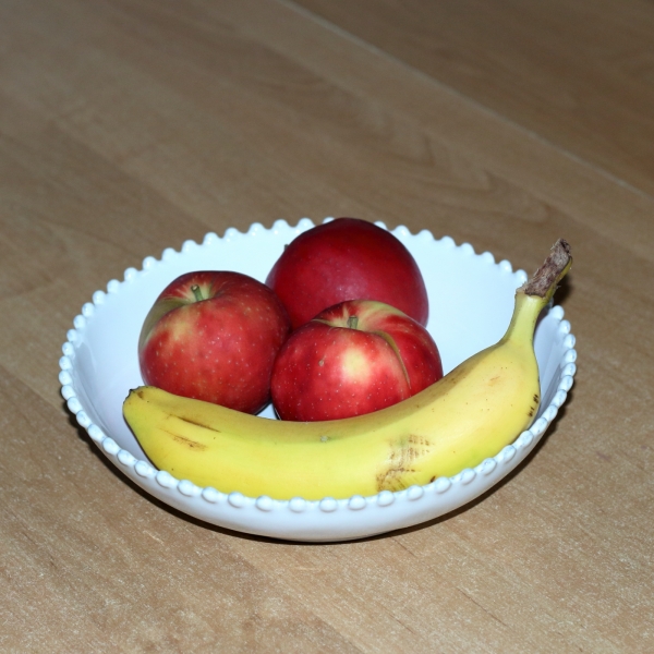 Misa na šalát Pearl biela 23cm