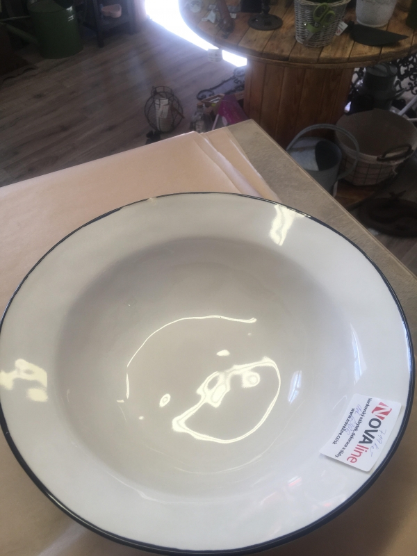 Misa / tanier biela Beja 30cm vyřazeno