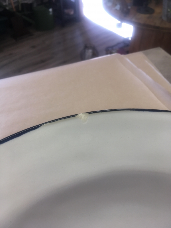 Misa / tanier biela Beja 30cm vyřazeno