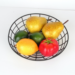 Misa TALSI čierna priemer 25x6,5cm