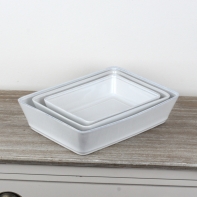 Misa zapekacia biela Friso 25x19cm