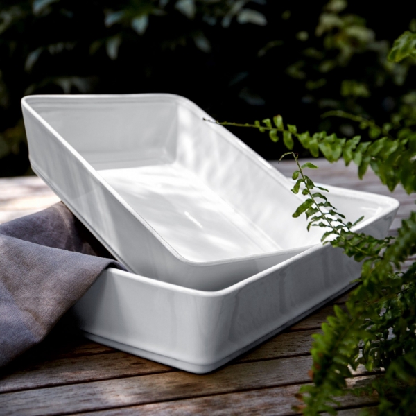 Misa zapekacia biela Friso 30x23cm