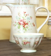 Miska Abelone white med 9cm