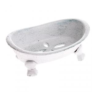 Miska na mydlo odkladacia biela