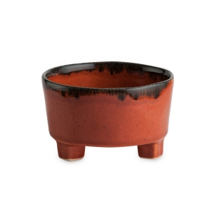 Miska na nohe RIVIERA červená 0,32L