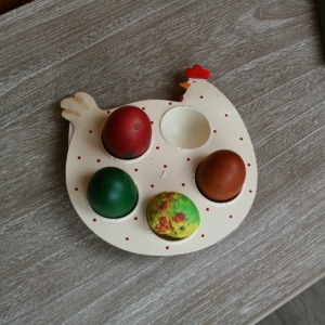 Miska na vajíčka - kohút 18x18x2cm