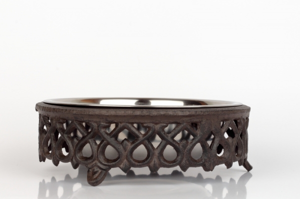 Miska na žrádlo pre psa liatina 22,5cm