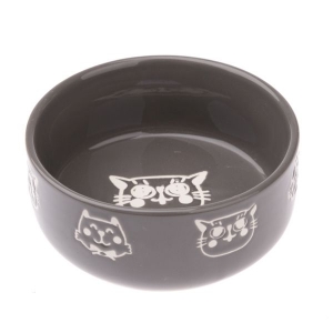 Miska pre mačku hnedá 300ml