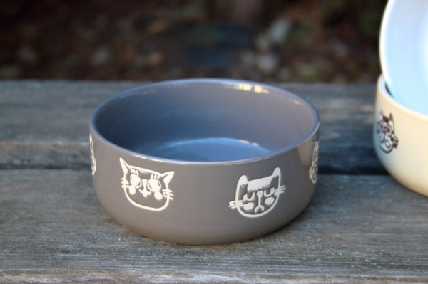 Miska pre mačku hnedá 300ml