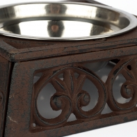 Miska pre psa liatinová 17x17x6cm