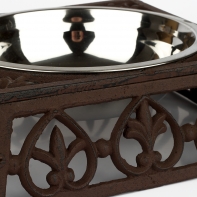 Miska pre psa liatinová 23x23x9cm