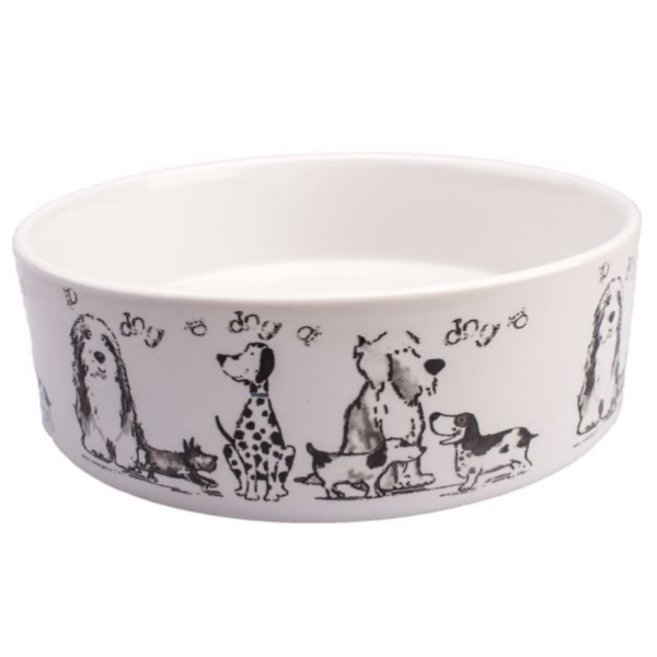 Miska pre stredne veľkého psa