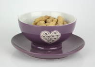 Miska ručne zdobená 0,4l