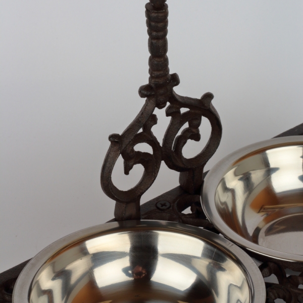 Misky na žrádlo pre psov 31x16x44cm