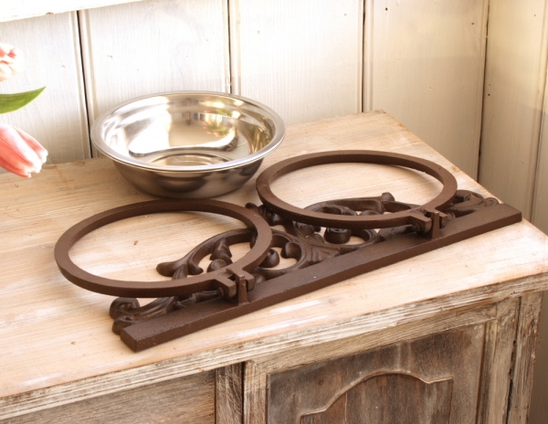 Misky pre psa na stojančeku nástenné 800ml