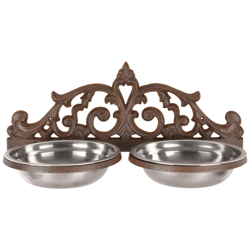 Misky pre psa na stojančeku nástenné 800ml