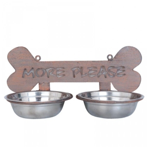 Misky pre psov na stenu 30x15x14cm