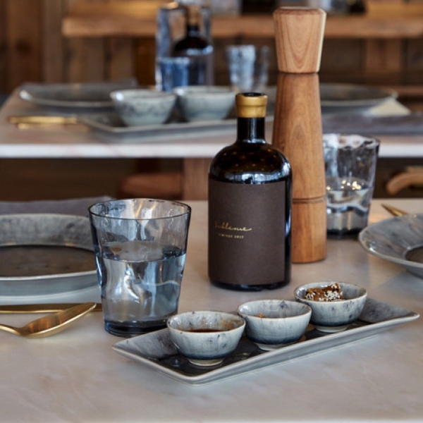 Mištička na maslo 7cm MADEIRA šedá