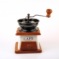 Mlynček na kávu porcelánový dek1380