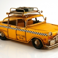Model auta TAXI plechový 29x13cm