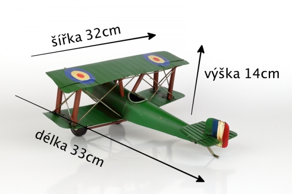 Model lietadla 33cm